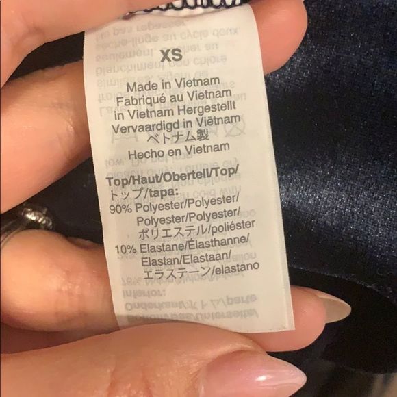 J CREW blue velvet bodysuit size XS - Picture 9 of 12